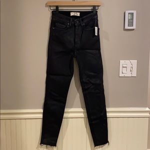 Free People Coated Skinny Jeans